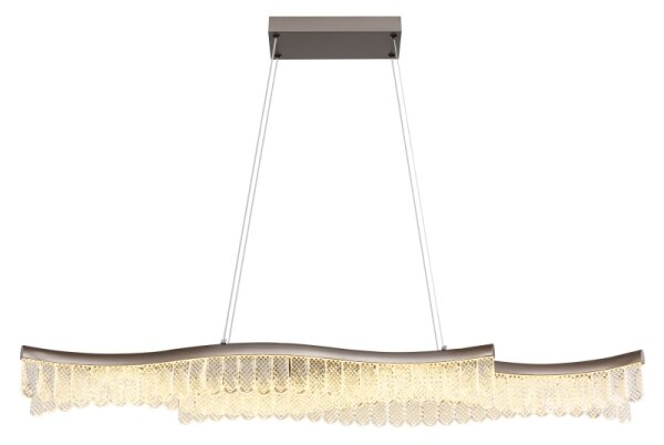 Globo 67348H - LED Lustr na lanku JULIET LED/35W/230V 3200K matný chrom