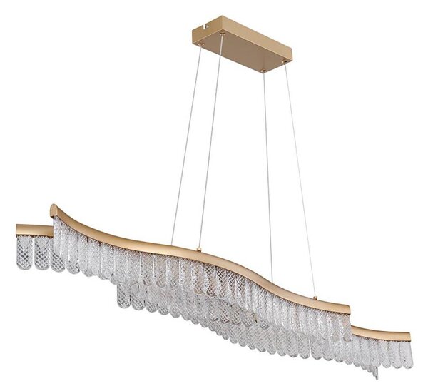 Globo 67348HG - LED Lustr na lanku JULIET LED/35W/230V 3200K zlatá