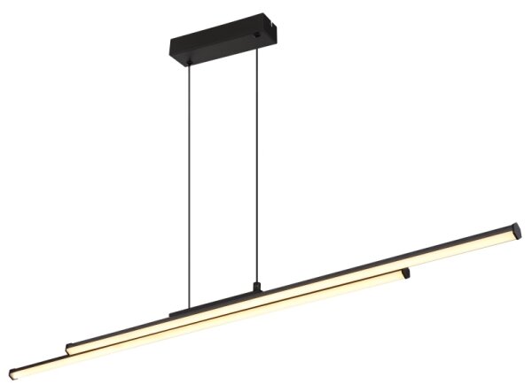 Globo 67342-24H - LED Lustr na lanku KIRINA LED/24W/230V 3000K černá