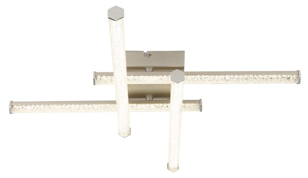 Globo 67346-24 - LED Stropní svítidlo KIRINA LED/24W/230V 4000K matný chrom
