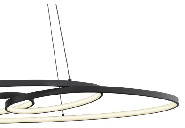 Globo 67177-40 - LED Lustr na lanku SPIRA LED/39W/230V 2700/4000/6500K