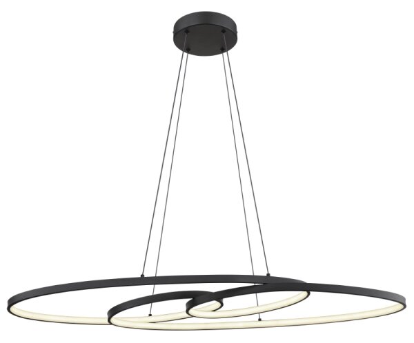 Globo 67177-40 - LED Lustr na lanku SPIRA LED/39W/230V 2700/4000/6500K