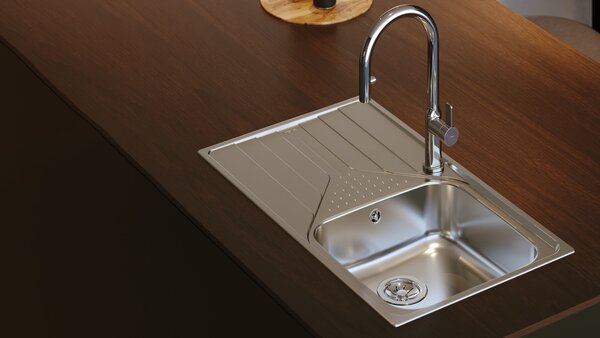 Teka Oval kuchyňská baterie stojící chrom 116020011