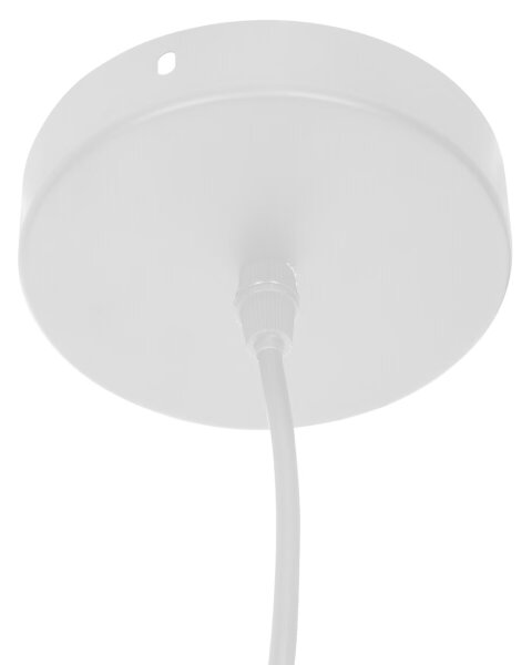Atmosphera - Lustr na lanku LIBY 1xE27/40W/230V bambus/černá
