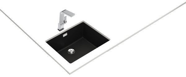 Teka Radea dřez tegranit 55.6x45.6 cm černá 115230051