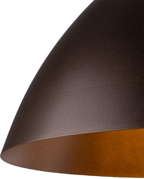 TK Lighting Faro závěsné svítidlo 1x15 W hnědá 4509