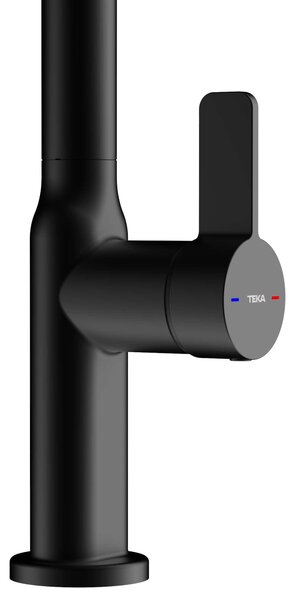 Teka Oval kuchyňská baterie stojící černá 116020015