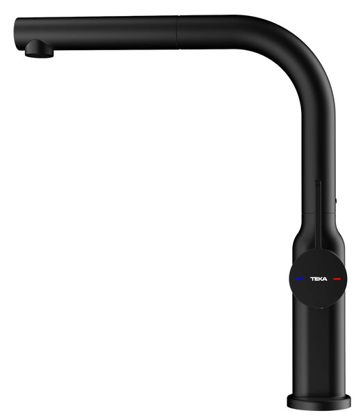 Teka Oval kuchyňská baterie stojící černá 116020019