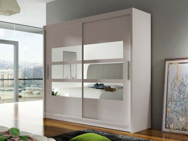 Skříň London III 180, Barva: černá 5902928050615