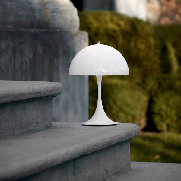 LOUIS POULSEN Přenosná lampa Panthella 250, Opaque moss green