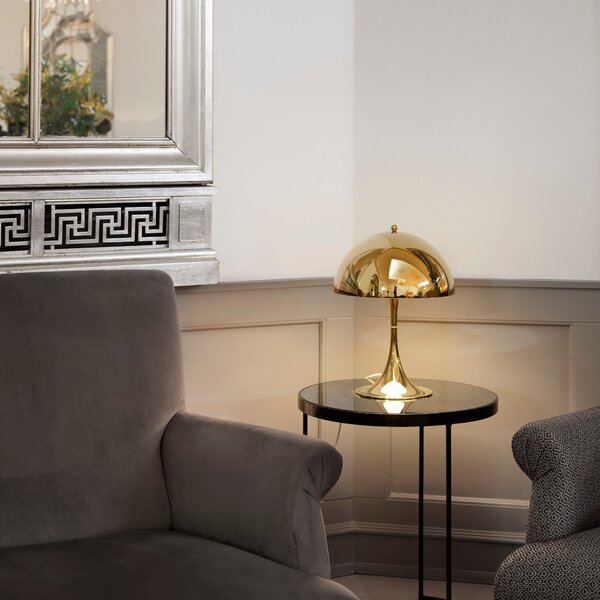 LOUIS POULSEN Stolní lampa Panthella 320, Opal beige
