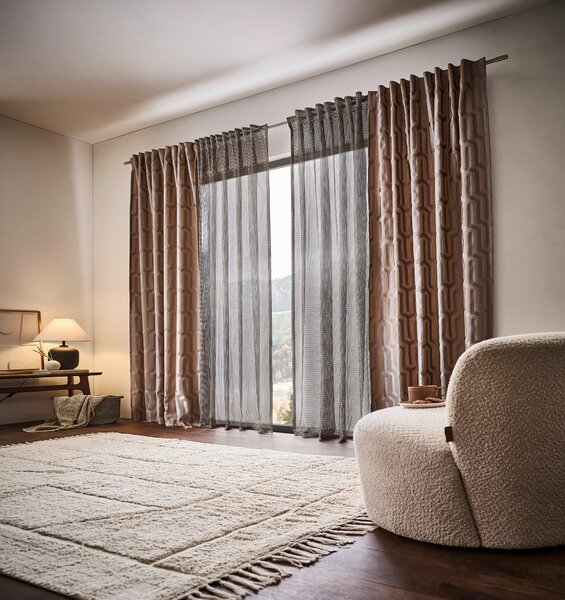 HOTOVÝ ZÁVĚS, neprůsvitné, 140/245 cm Dieter Knoll - Závěsy, Online Only