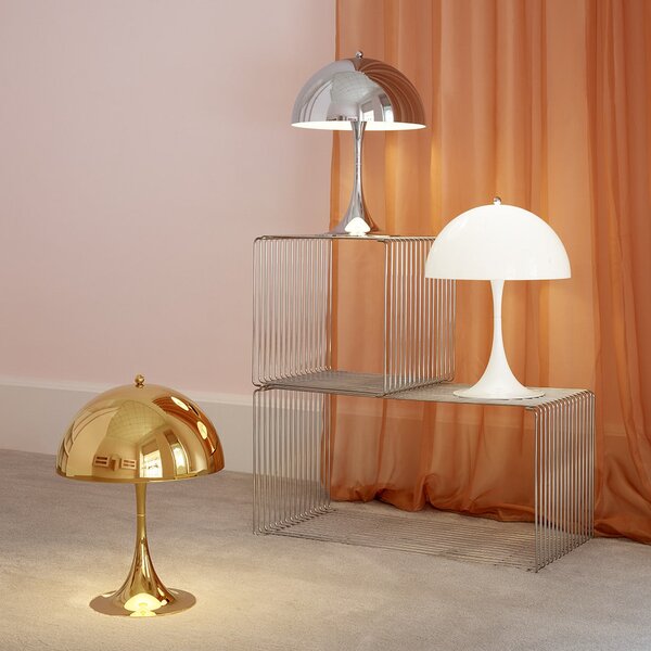 LOUIS POULSEN Stolní lampa Panthella 320, Opal beige