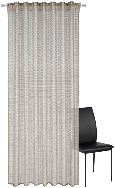 HOTOVÝ ZÁVĚS, průhledné, 140/245 cm Dieter Knoll - Závěsy, Online Only