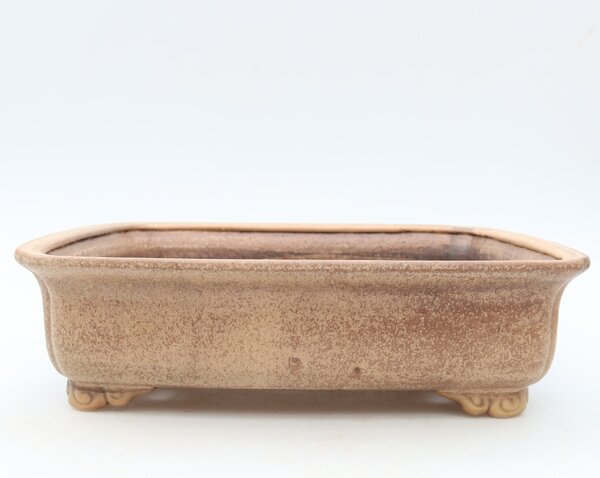 E-bonsai Keramická bonsai miska 25 x 20,5 x 7,5 cm růžová