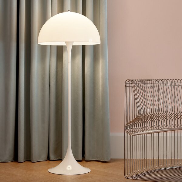 LOUIS POULSEN Stojací lampa Panthella, White opal acryl