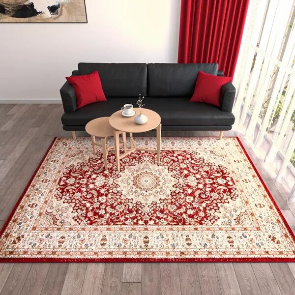 Makro Abra Kusový koberec klasický NEMRUT 9473C Červený Rozměr: 60x100 cm