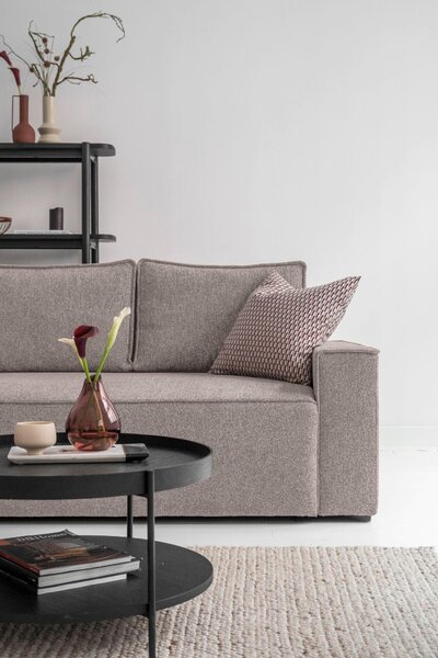 ROHOVÁ SEDAČKA, textil, šedá, bílá MID.YOU - Sedací soupravy, Online Only
