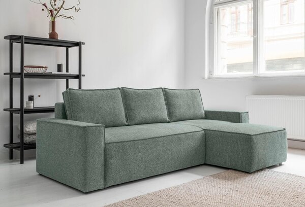 ROHOVÁ SEDAČKA, textil, zelená MID.YOU - Sedací soupravy, Online Only