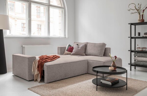 ROHOVÁ SEDAČKA, textil, šedá MID.YOU - Sedací soupravy, Online Only