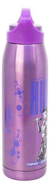 Fialová nerezová dětská termoska 665 ml K-Pop Demon Hunters – STOR
