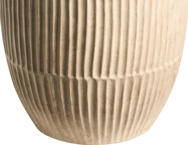 Květináč POROS 36 cm Světle béžová