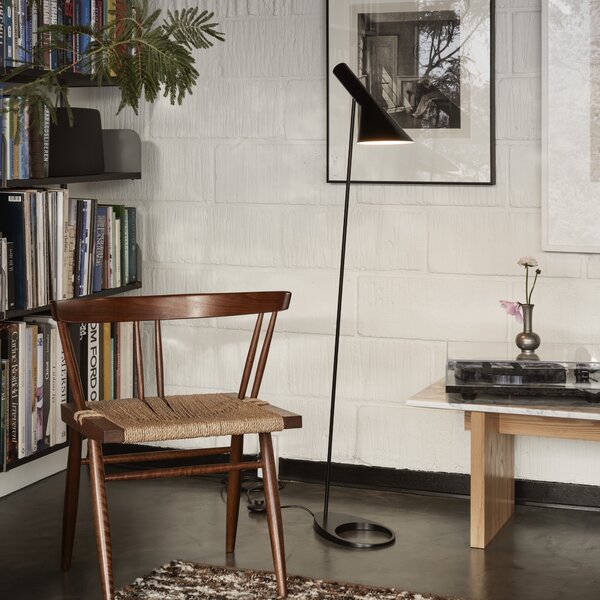 LOUIS POULSEN Stojací lampa AJ, Black