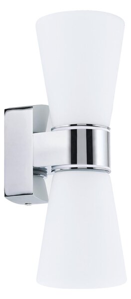 NÁSTĚNNÉ KOUPELNOVÉ SVÍTIDLO, 9/11,5/27 cm Eglo - Online Only svítidla, Online Only