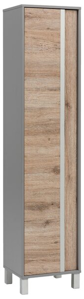 VYSOKÁ SKŘÍŇ, šedá, 40,5/179,5/33,5 cm Stylife - Koupelnové skříňky vysoké