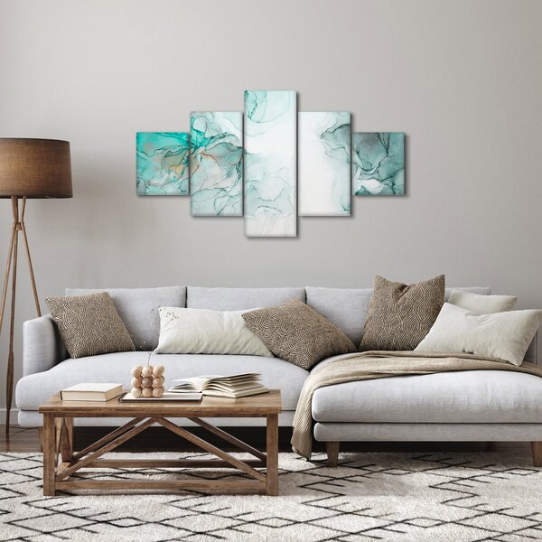 Obraz - Inkoustová abstrakce 2 (125x70 cm)