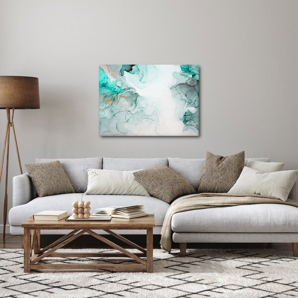 Obraz - Inkoustová abstrakce 2 (70x50 cm)
