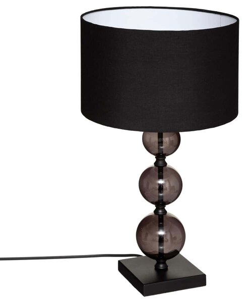Stolní lampa ALMA, výška 52 cm, černá