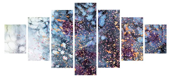 Obraz - Abstrakce (210x100 cm)