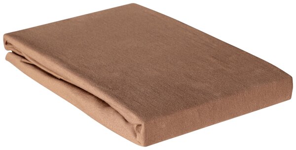 PROSTĚRADLO, hnědá, 90/200 cm Novel - Prostěradla