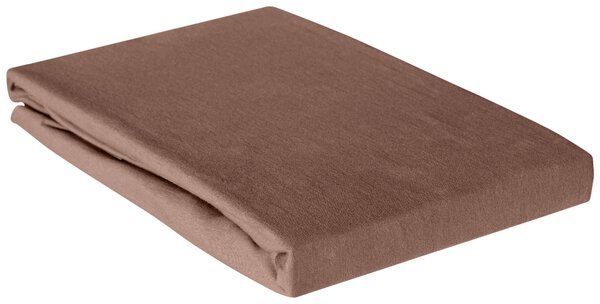 PROSTĚRADLO, světle hnědá, 90/200 cm Novel - Prostěradla