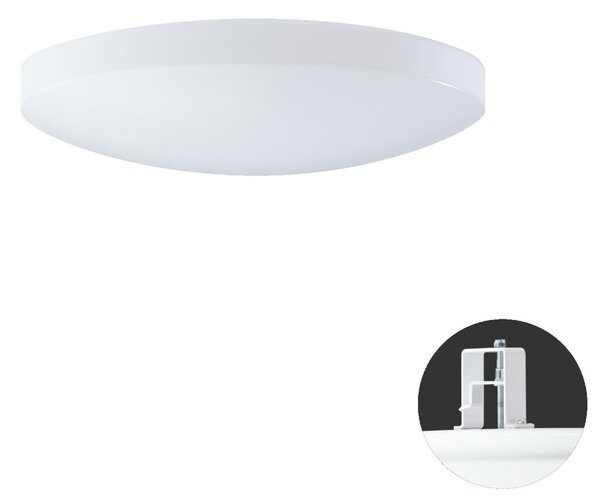 OSMONT SAG68677 SAGITA V1 stropní/nástěnné plastové polovestavné svítidlo bílá IP44 4000 K 13W LED DALI