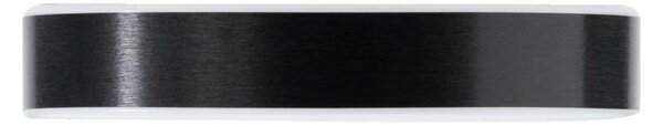 OSMONT DEL52617 DELIA CV2 stropní/nástěnné plastové polovestavné svítidlo bílá / bílo - černá IP44 2x25W E27