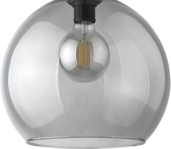 TK Lighting Cubus závěsné svítidlo 1x15 W kouřová-grafitová 4292