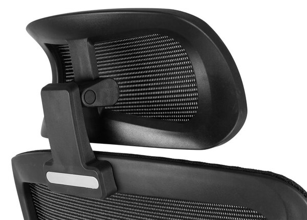 Kancelářská ergonomická židle Neoseat GARY — černá, nosnost 150 kg