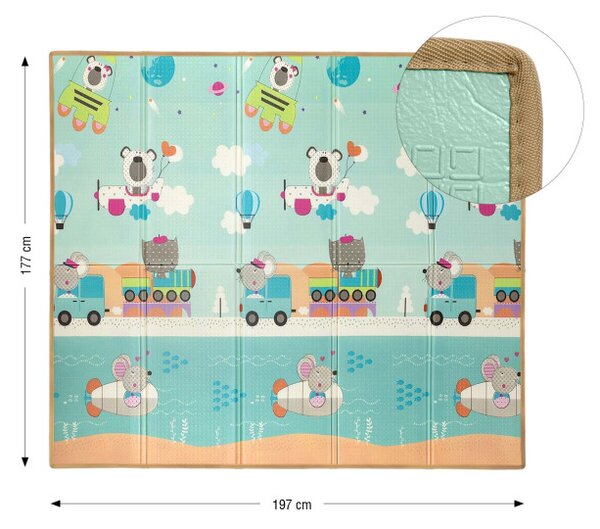 Hrací podložka pro děti Play Circus and Travel T1