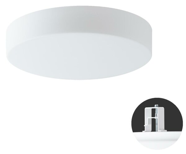 OSMONT ELS55347 ELSA V3 stropní/nástěnné skleněné polovestavné svítidlo bílá IP44 2x25W E27