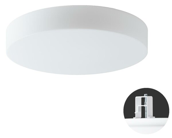 OSMONT ELS55349 ELSA V4 stropní/nástěnné skleněné polovestavné svítidlo bílá IP44 2x25W E27