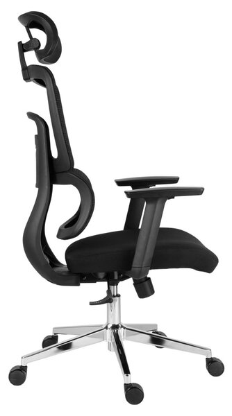 Kancelářská ergonomická židle Neoseat GARY — černá, nosnost 150 kg