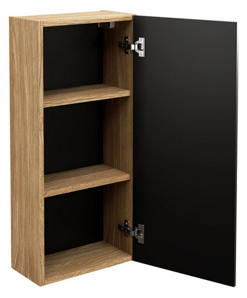 Koupelnová skříňka horní LUXOR BLACK 35 cm