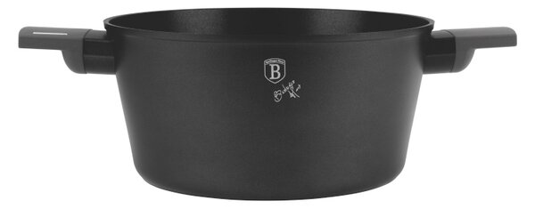 Kastrol s titanovým povrchem a poklicí 24 cm Antracit Collection