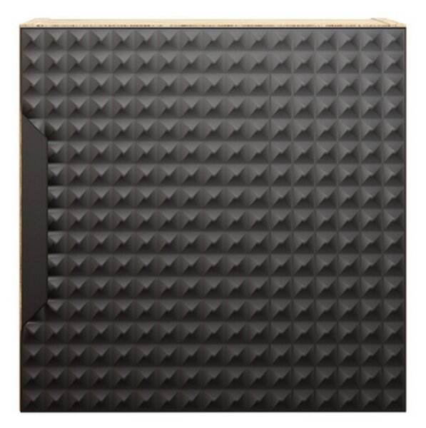 Koupelnová skříňka kostka LUXOR BLACK 35x35 cm