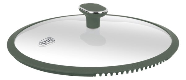 Kastrol s titanovým povrchem a poklicí 28 cm Matte Green Collection