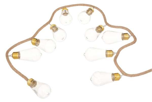 Světelný řetěz, 10 LED žárovek, 165 cm