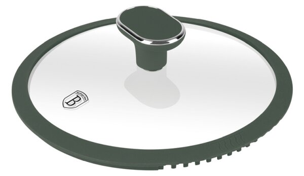 Kastrol s titanovým povrchem a poklicí 20 cm Matte Green Collection