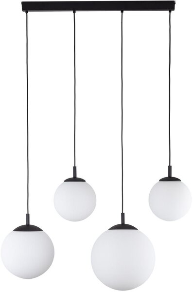 TK Lighting Esme závěsné svítidlo 4x15 W černá 4790
